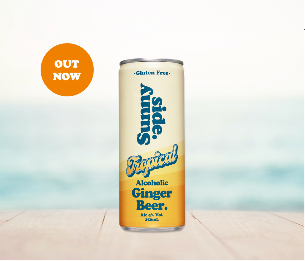 Introducing the UK's first Tropical alcoholic ginger beer