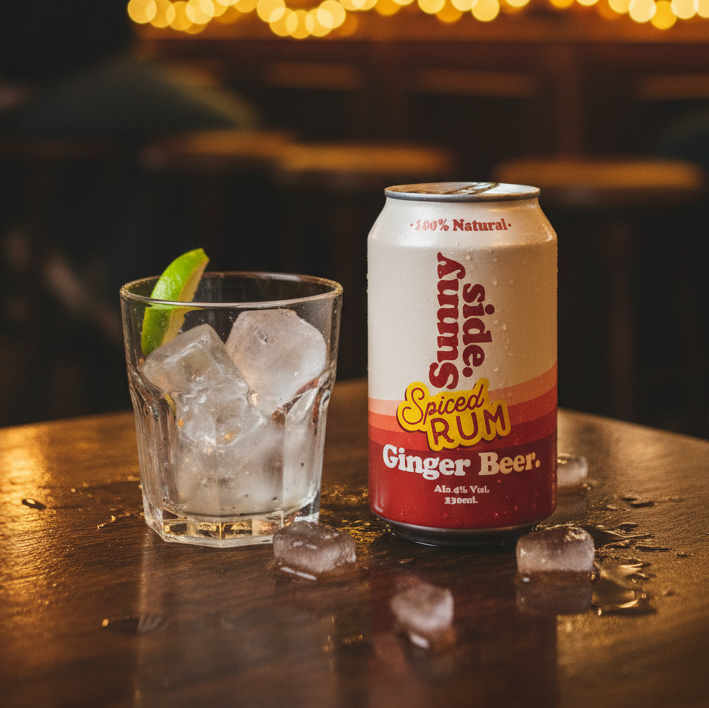 Spiced Rum & Ginger Beer 330ml