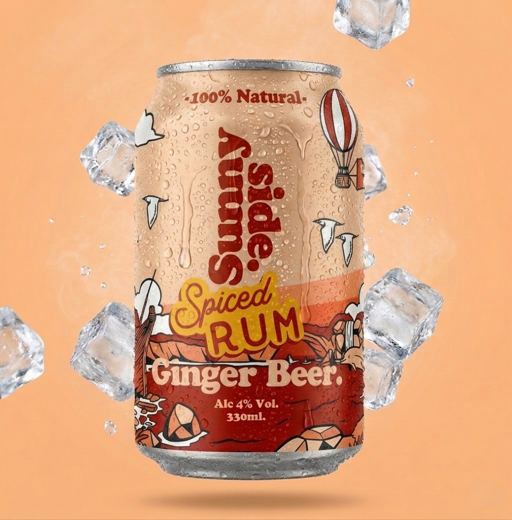 Spiced Rum & Ginger Beer 330ml